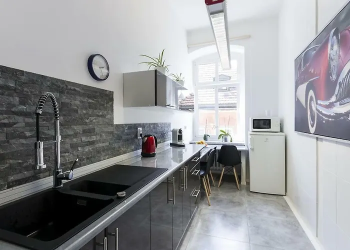 公寓 Ruska Street Old Town - Big - Climatic - 11 People - 300m Town Hall 弗罗茨瓦夫